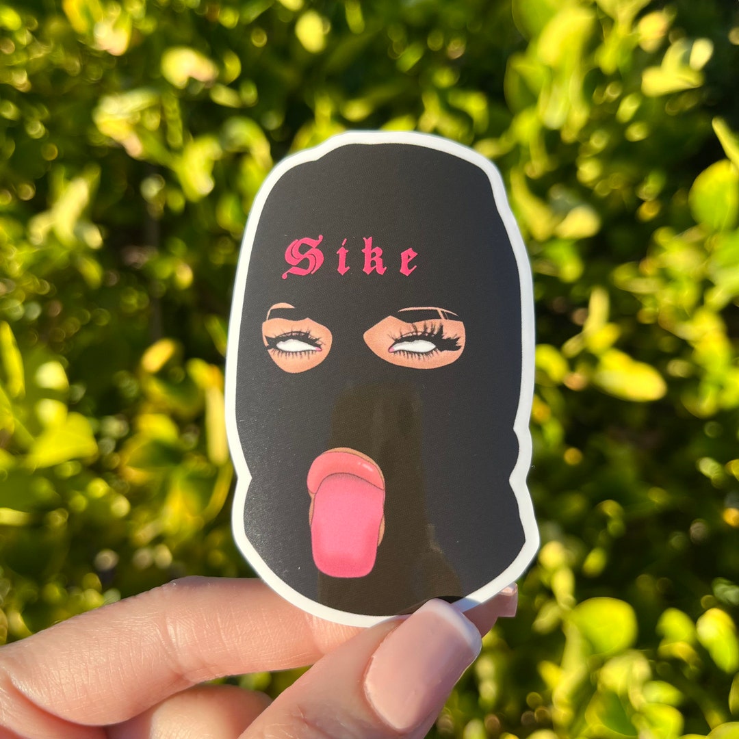 Ski Mask Sticker Waterproof Sticker Stickers for Hydroflask Etsy