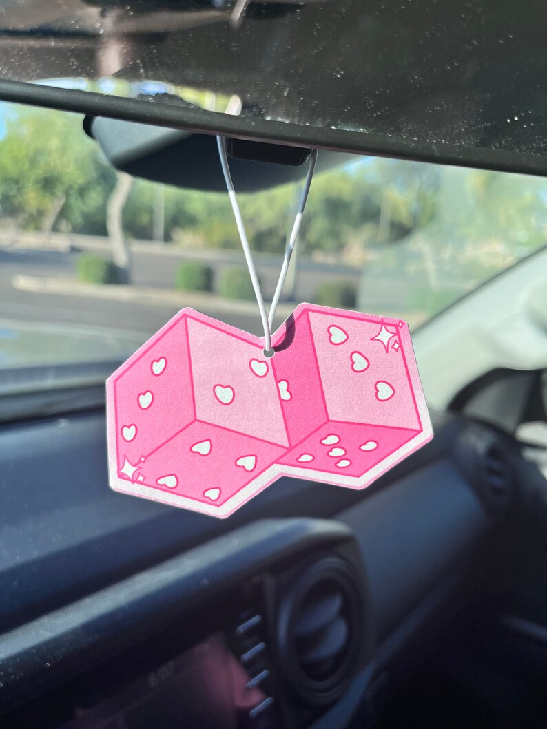 Hanging Dice Car Freshener Car Accessories Y2k Accessories Etsy