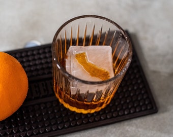Inverted State 2" Ice Cube | Unique Cocktail Ice Cube Gift USA