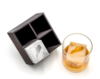 Kentucky Ice Cube Tray, Soft Silicone, Whiskey Gift