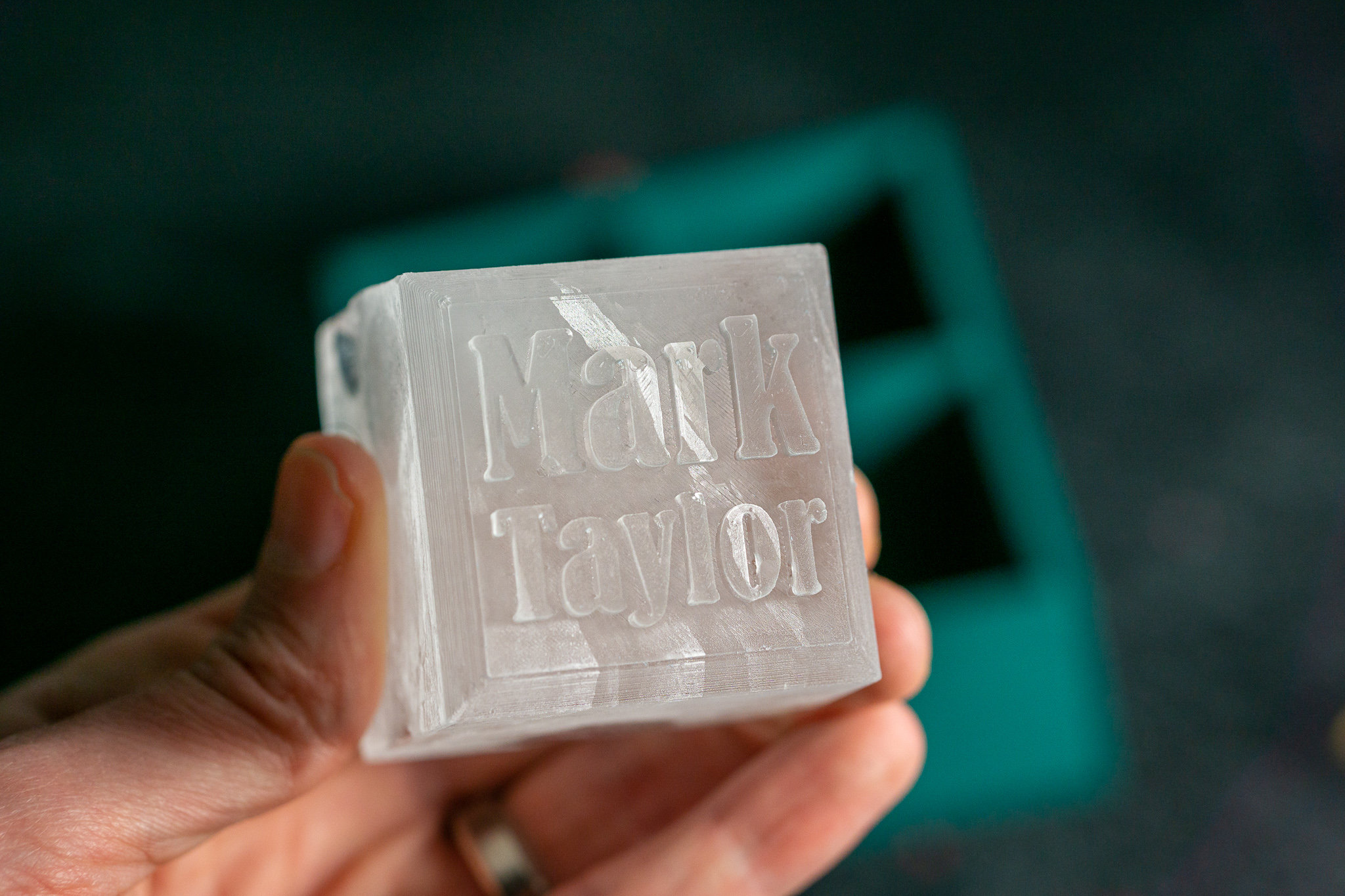Custom Logo/graphic Ice Cube Tray, Personalized Silicone Ice Mold