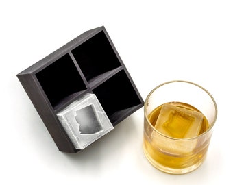 Arizona Ice Cube Tray, Soft Silicone, Whiskey Gift