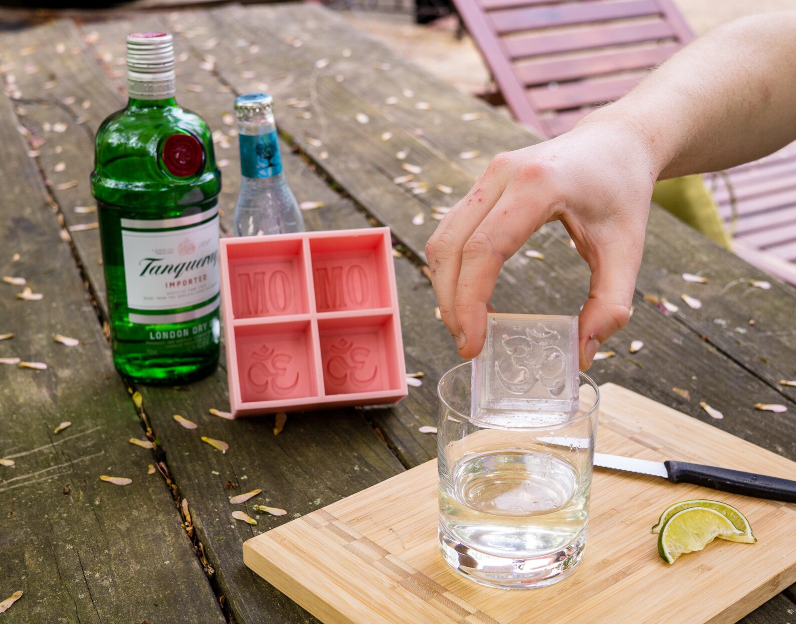 Custom Monogram whiskey ice cube tray Personalized silicone Etsy