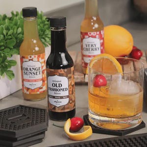 Craft Bitters Set for Cocktails | 3 Unique Flavors | Mixology Gift for Men | Old Fashioned Bitters Sampler | Home Bar Essentials