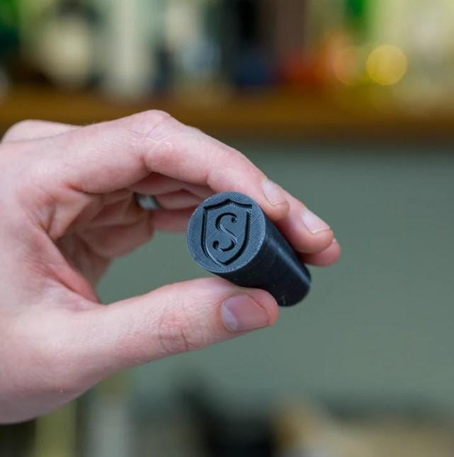 Customizable Silicone Wine Stoppers (Set of 4) Custom LOGO/GRAPHIC | Custom Barware Gift | Food Grade, Dishwasher Safe | Home Bar Essential