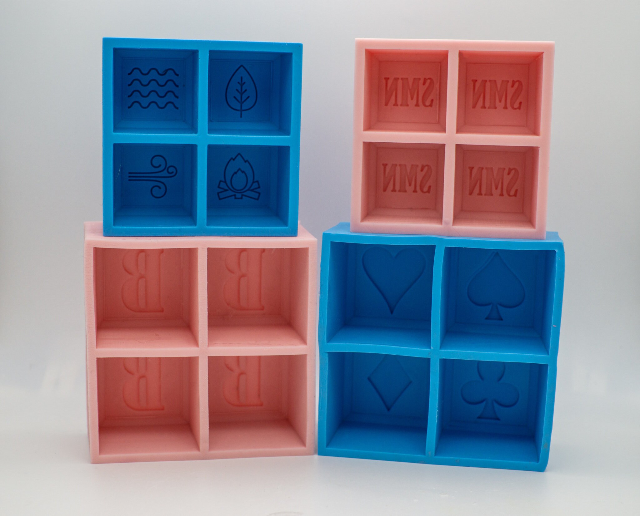 Custom LOGO / Text Cocktail Ice Cube Mold Personalized Etsy