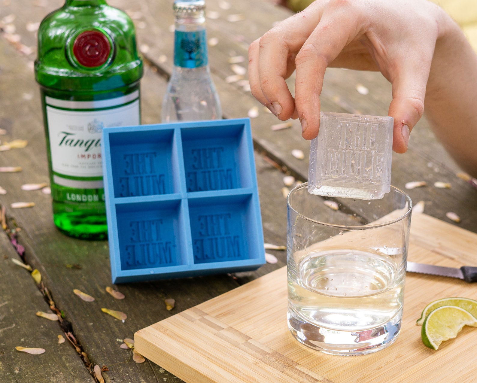 Custom LOGO / Text Cocktail Ice Cube Mold Personalized Etsy