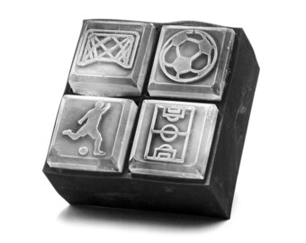 Soccer Ice Cube Tray | Silicone Mold for Sports Fans