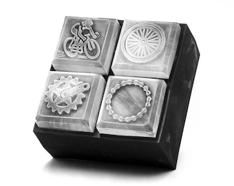 Cycling Ice Cube Tray | Cyclist, Bike Chain Silicone Mold