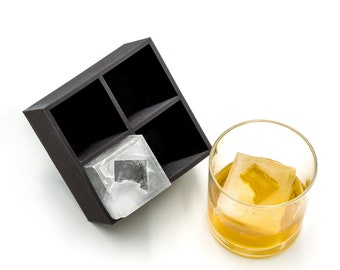 Washington DC Inverted 2" Ice Cube Tray, Soft Silicone Mold, Whiskey Gift for Home Bar, Mixology Idea, Craft Cocktail Upgrade