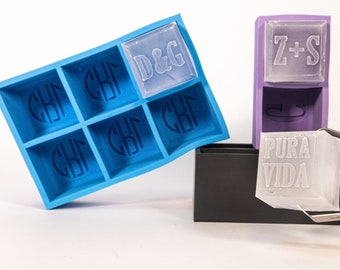 Customizable Cylinder Ice Cube Tray. Siligrams — Custom Ice Cube