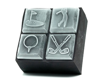 Golf Ice Cube Tray | Golfing Design Whiskey Rocks
