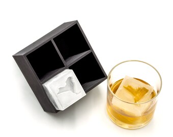 New York Ice Cube Tray, Silicone State Silhouette Mold