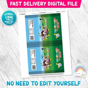 May include: A digital file featuring a colorful design with Mickey Mouse and friends. The design includes the text "JACKSON'S 3RD BIRTHDAY!" and "THANK YOU FOR CELEBRATING WITH ME." The file is labeled "FAST DELIVERY DIGITAL FILE."