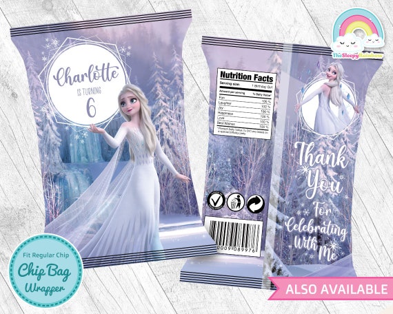 Elsa Vestido Blanco Frozen 2 Invitación Cumpleaños Invitación | Etsy España