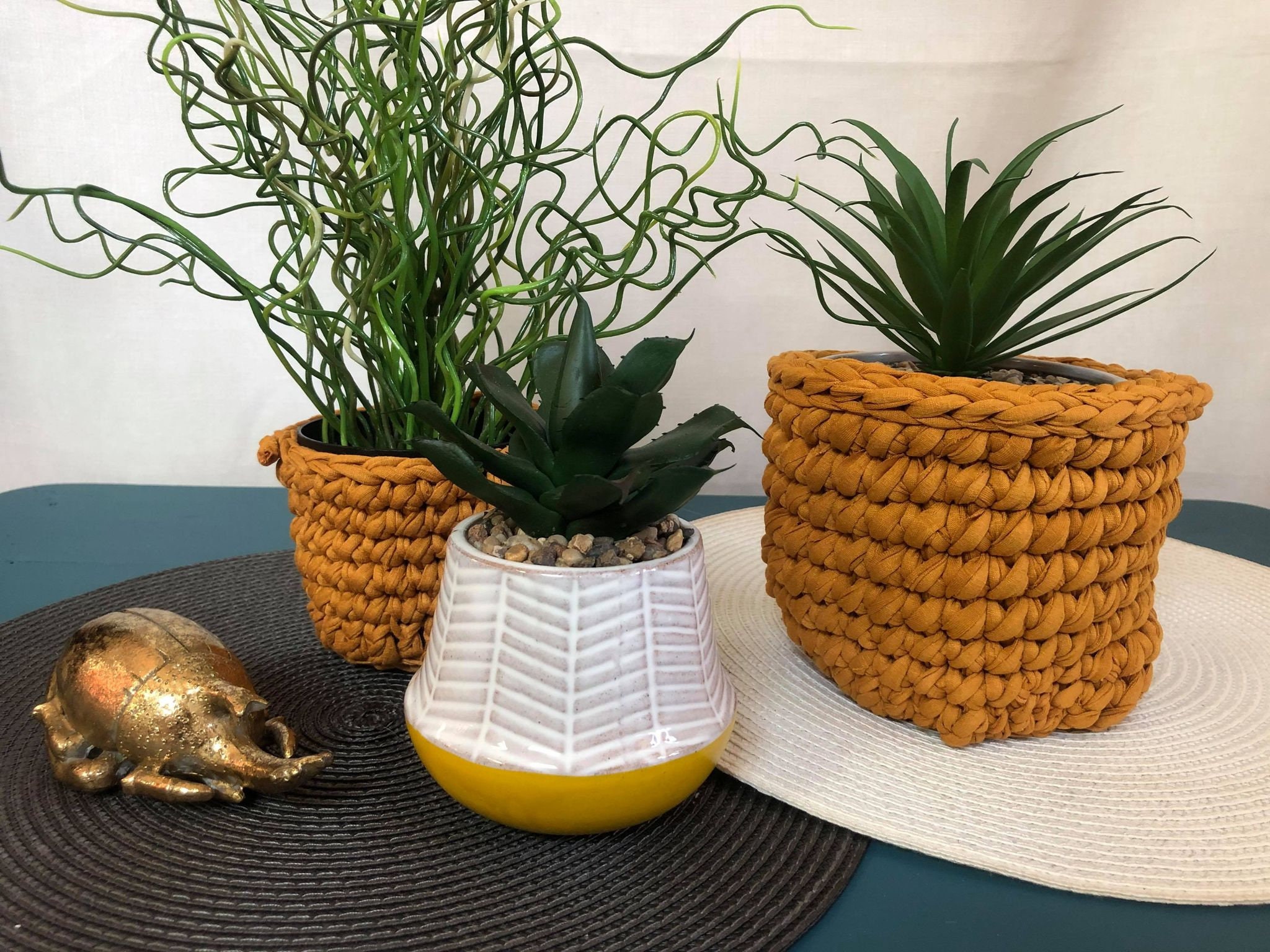 Paniers Duo en Trapilho