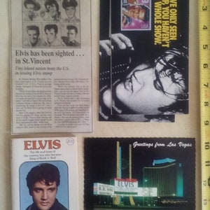 Elvis-Sammlung von Erinnerungsstücken