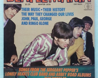 Beatlemania, The Beatles, Fab Four, Winter 1978, Liverpool to Legend, Magazine, When it was 1964, Who Wrote What, Words to songs,