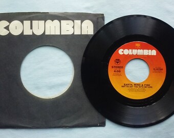 Earth Wind Fire, Columbia 3 10796, Got To Get You, Into My LIfe, Lennon McCartney, B side, I'll Write A Song For You, Maurice White