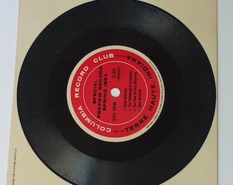 Columbia Record, Club, 33 rpm, Tear Out Record, Specjalny podgląd, 1964, Andy Williams, Dave Brubeck, New Christi, Minstrels,
