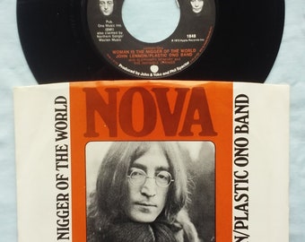 John Lennon, Plastic Ono Band, A side, Woman Is The Nigger, Of The World, March 1969, Three Shillings, and Sixpence, Elephants Memory