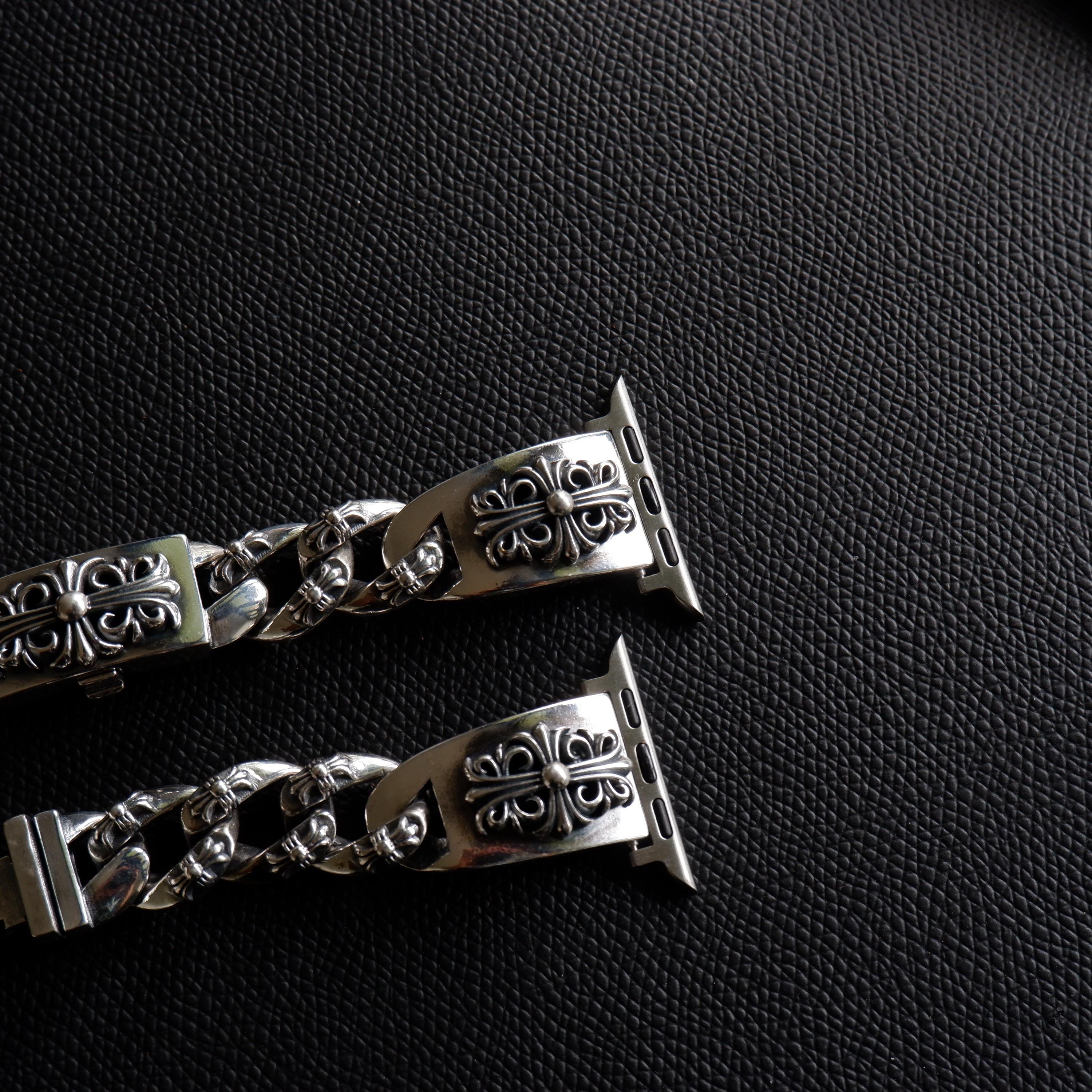 Apple watch band 925 silver - Etsy 日本
