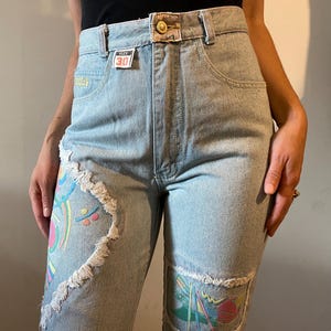 90s Damage Jeans - Etsy