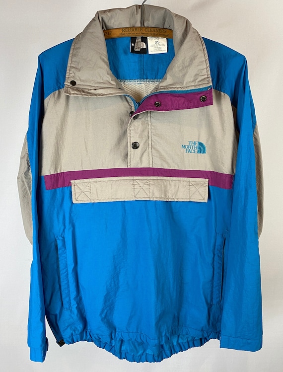 North Face 90s Y2k Color Block Anorak | Vintage L… - image 1