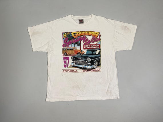 Vintage 90s Goodguys Rod & Custom Nationals T-Shirt, Pomona California XL