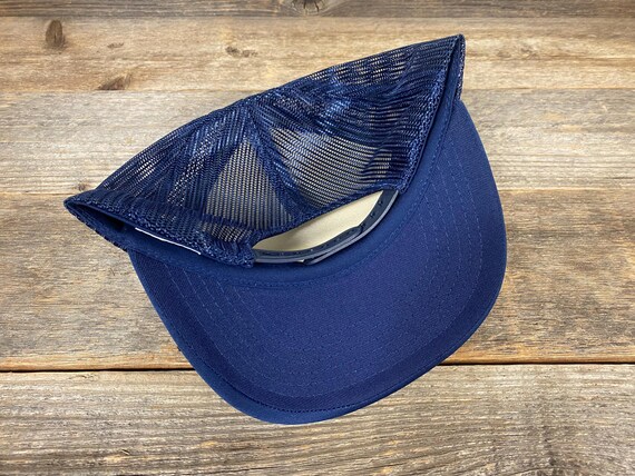 NOS 80s/90s Model Railroader Snapback Trucker Hat… - image 4