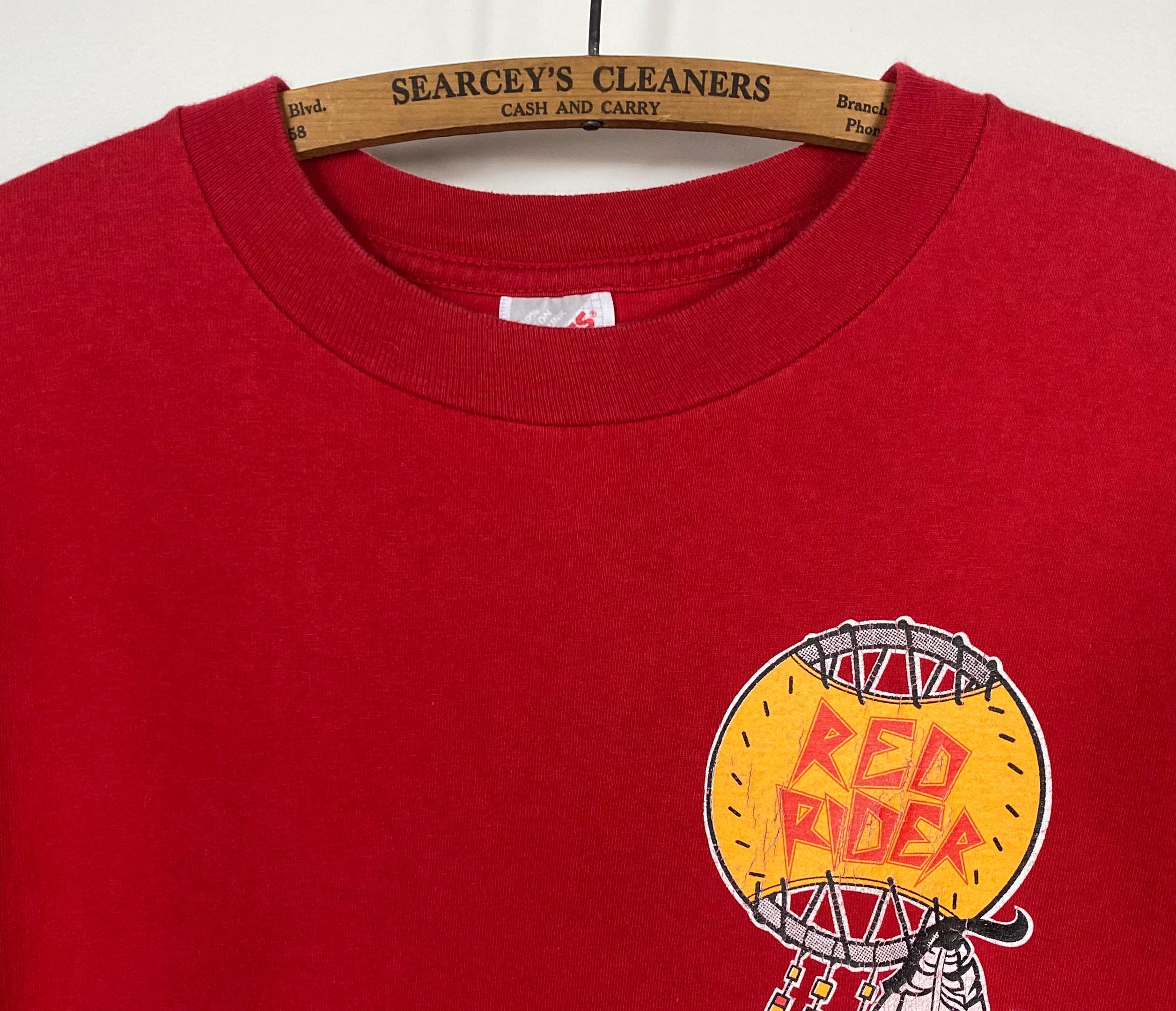 1990s Red Rider Indian Motorcycle Club T-shirt | Double Sided