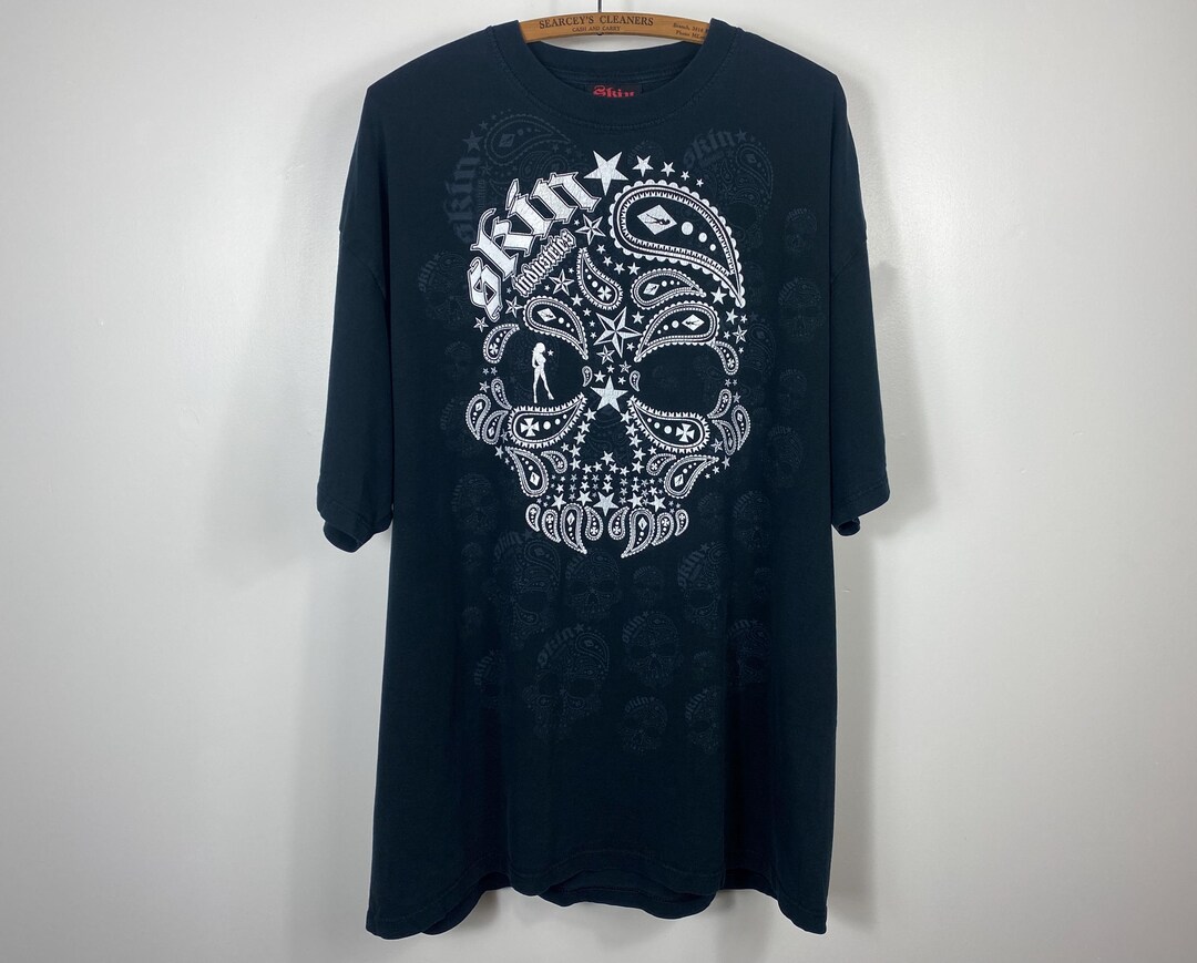 MARK＆LONA y2k archive shirt skull black MARK＆LONA y2k archive shirt skull black 90s Y2K Vtg Black