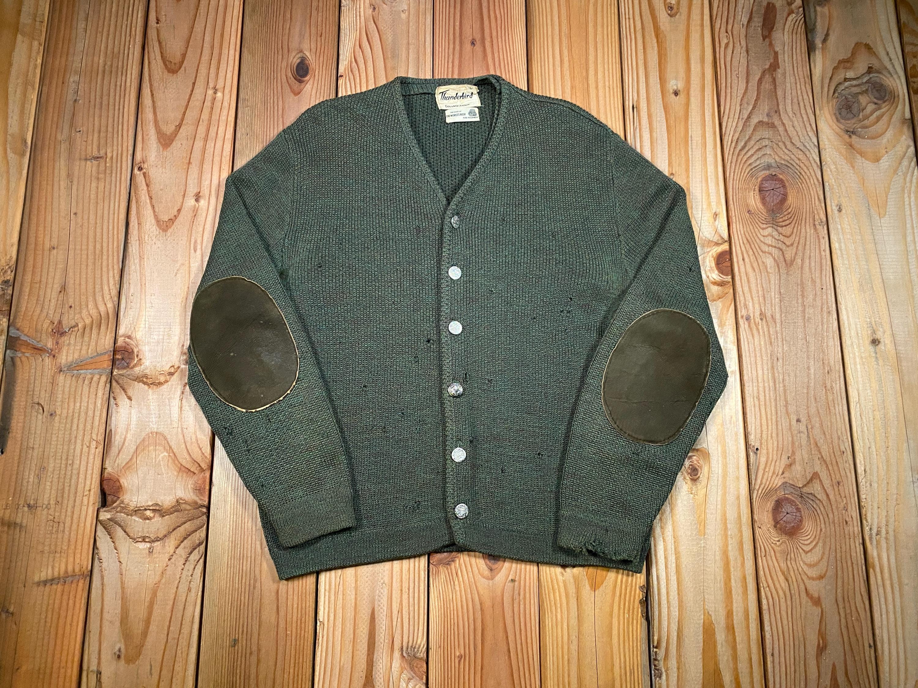 Elbow Patch Cardigan - Etsy