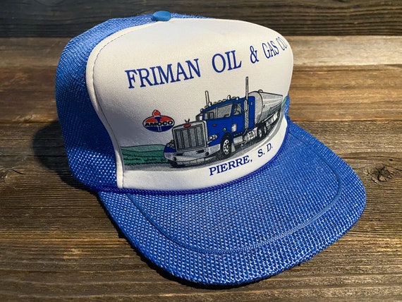 Trucker Hat || Vintage 1980s 1990s || Friman Oil … - image 1