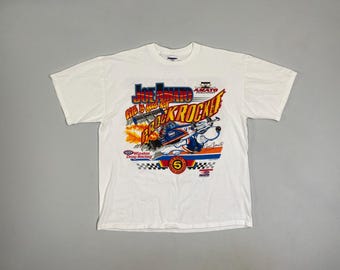Vintage Joe Amato NHRA Dragster T-Shirt, 90s Life is Good Racing Graphic XL