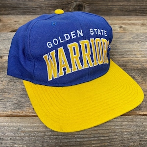 Vintage Golden State Warriors Snapback Starter Hat | 100% Wool | Retro Basketball Clothing | Dub Nation