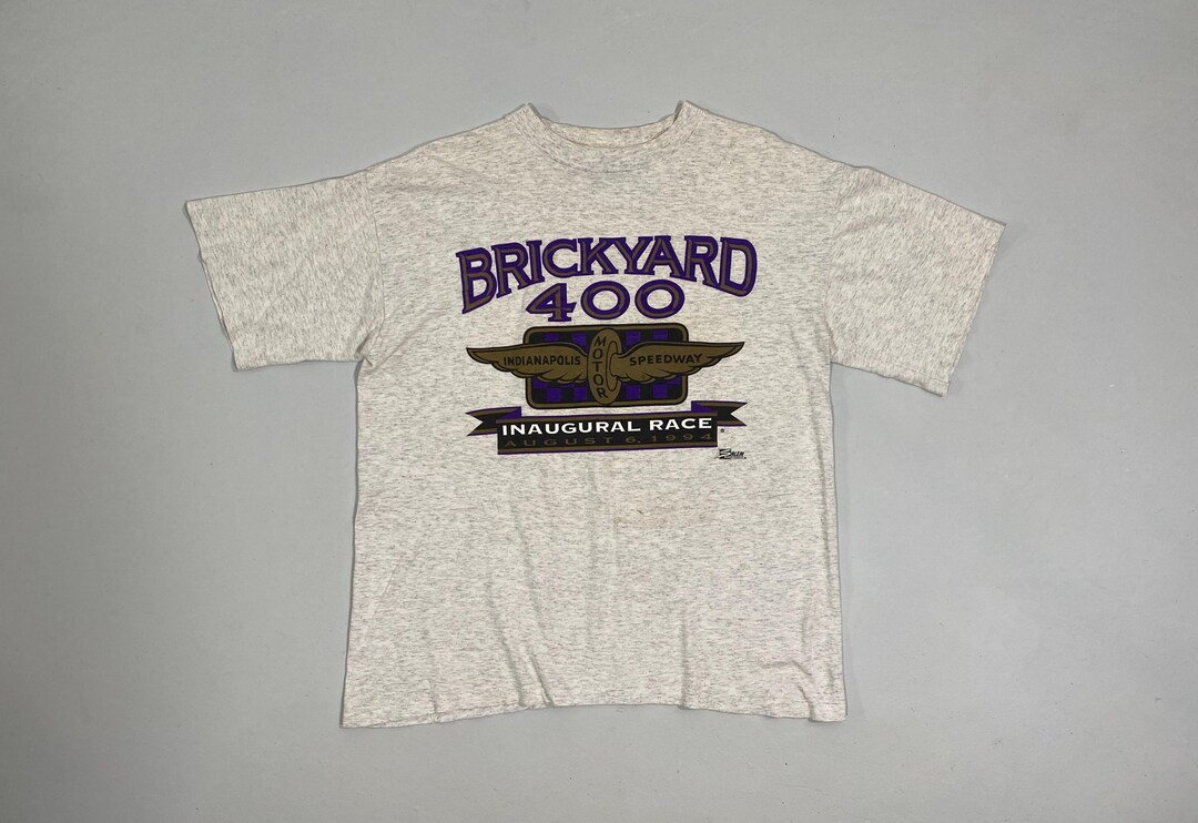 Vintage 1995 Brickyard 400 NASCAR T-shirt, Inaugural Race Tee - Etsy
