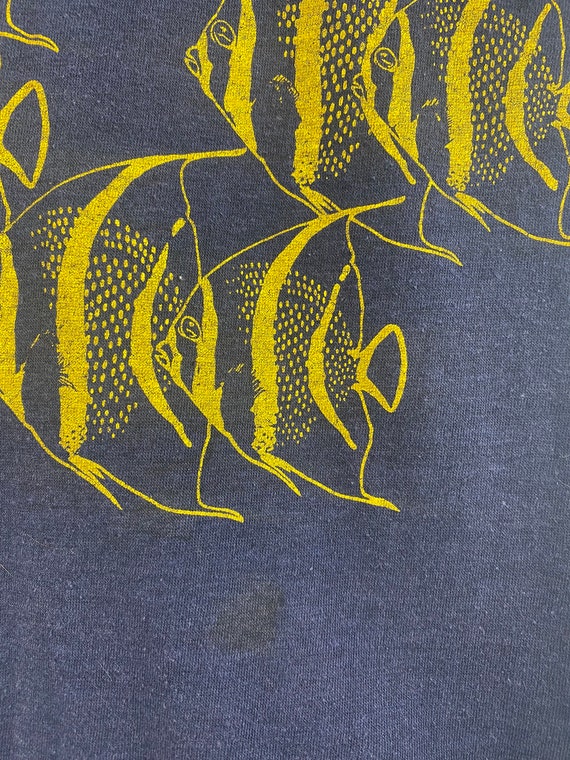 Vintage 80s 1983 Angelfish AOP T-Shirt - image 4