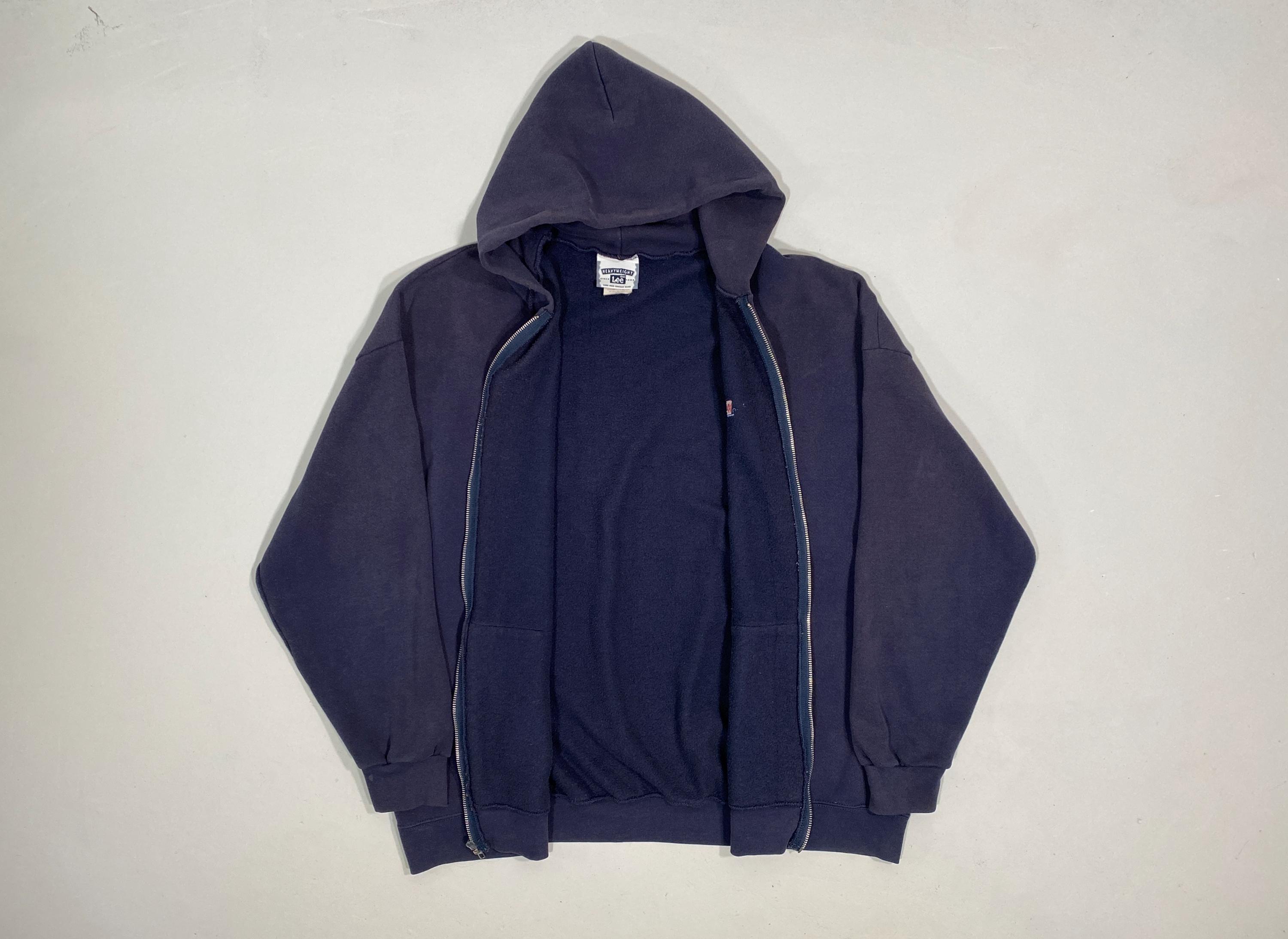 Vintage Wonder Bread Lee Heavyweight Full Zip Hoodie XXXL, Retro 