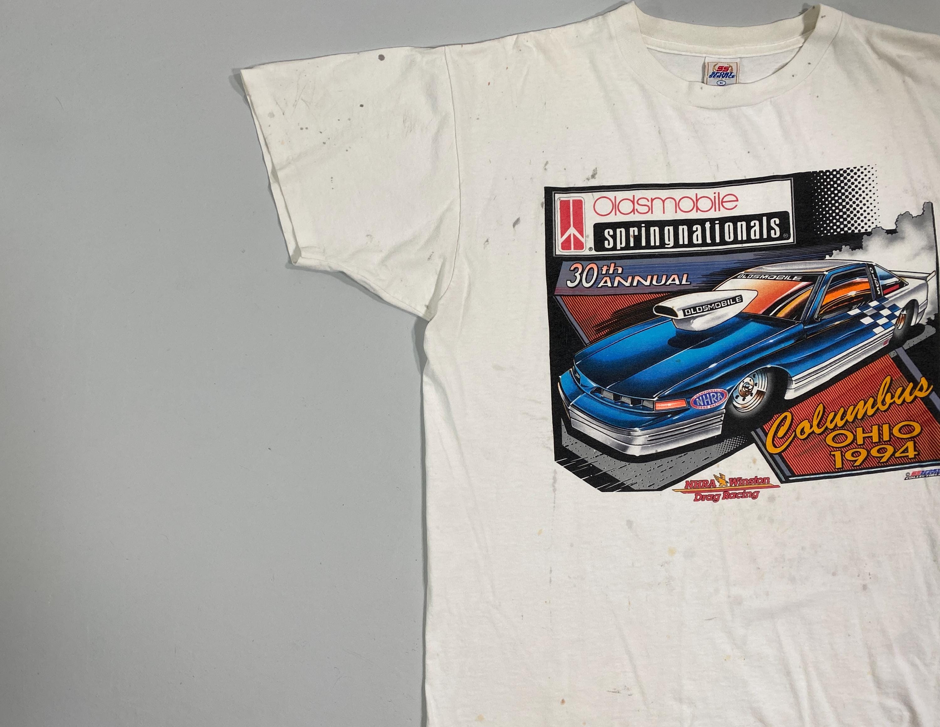 Vintage 90s Oldsmobile Spring Nationals T-shirt, Columbus Ohio