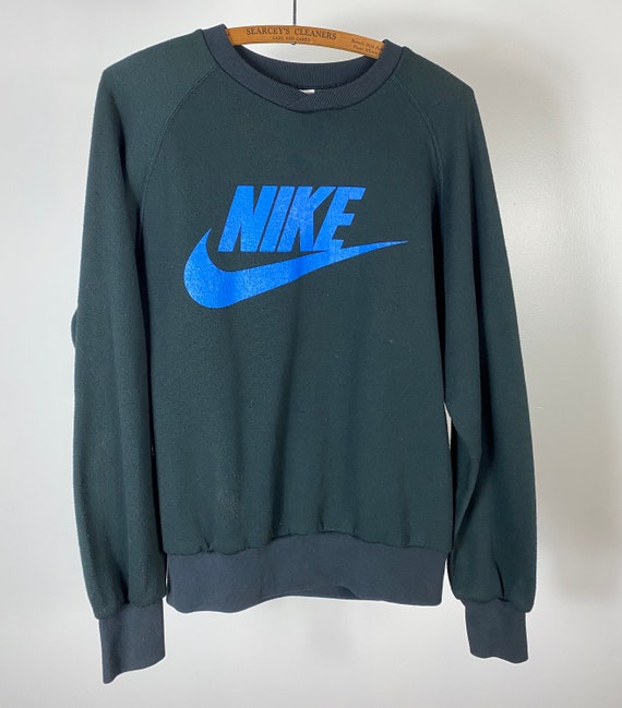 Vintage Nike Grey Label Graphic Sweatshirt | 1980s