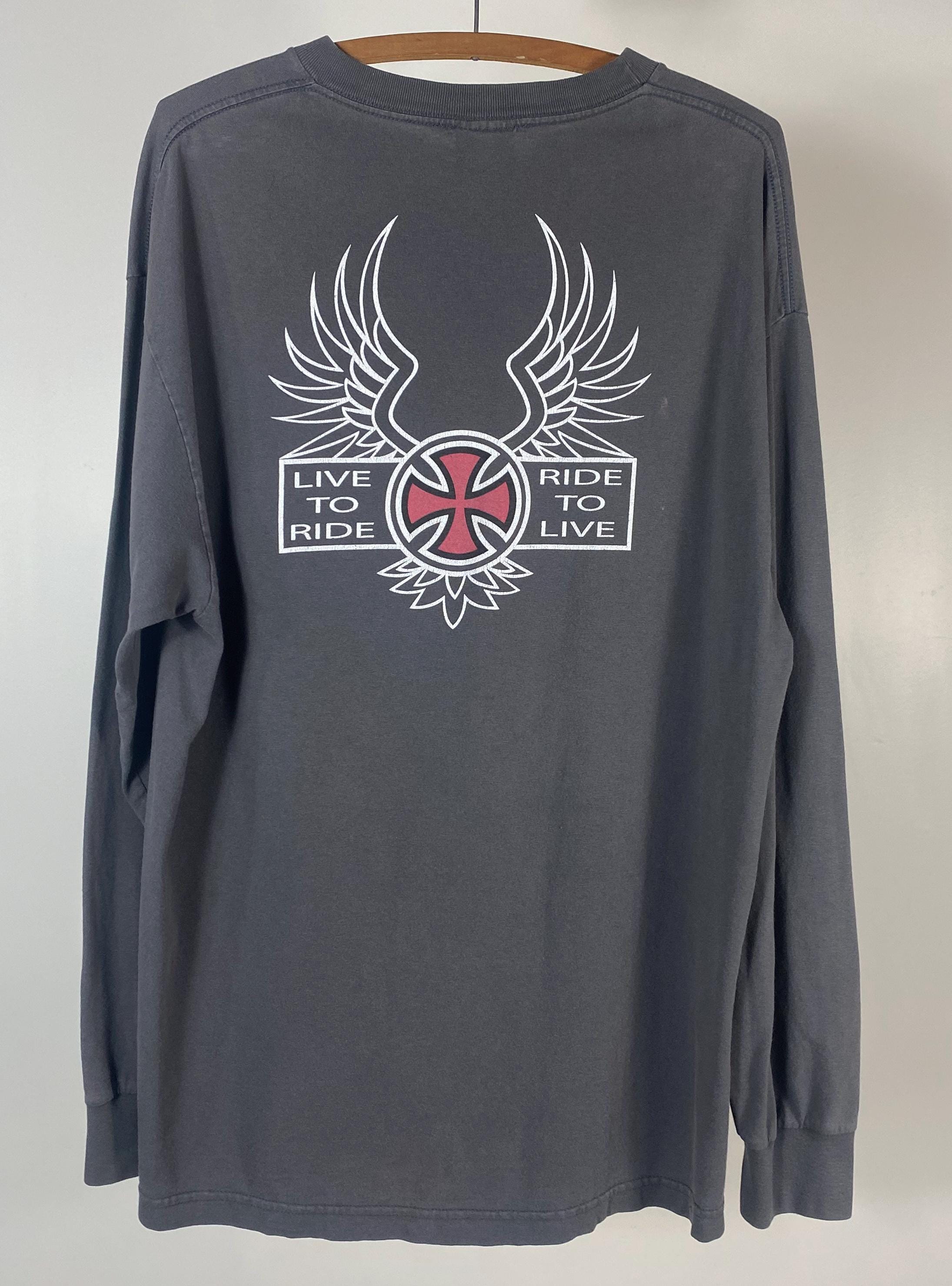 トップス 90s Independent Trucks Long T Shirt INDEPENDENT Trucks Long Sleeve T Shirt Size Small - Etsy