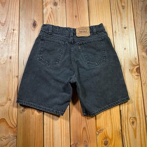 Vintage Levis 550 Shorts Black - Etsy