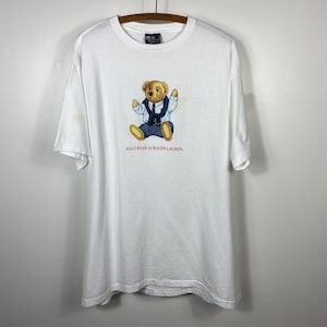 90s Polo Bear - Etsy