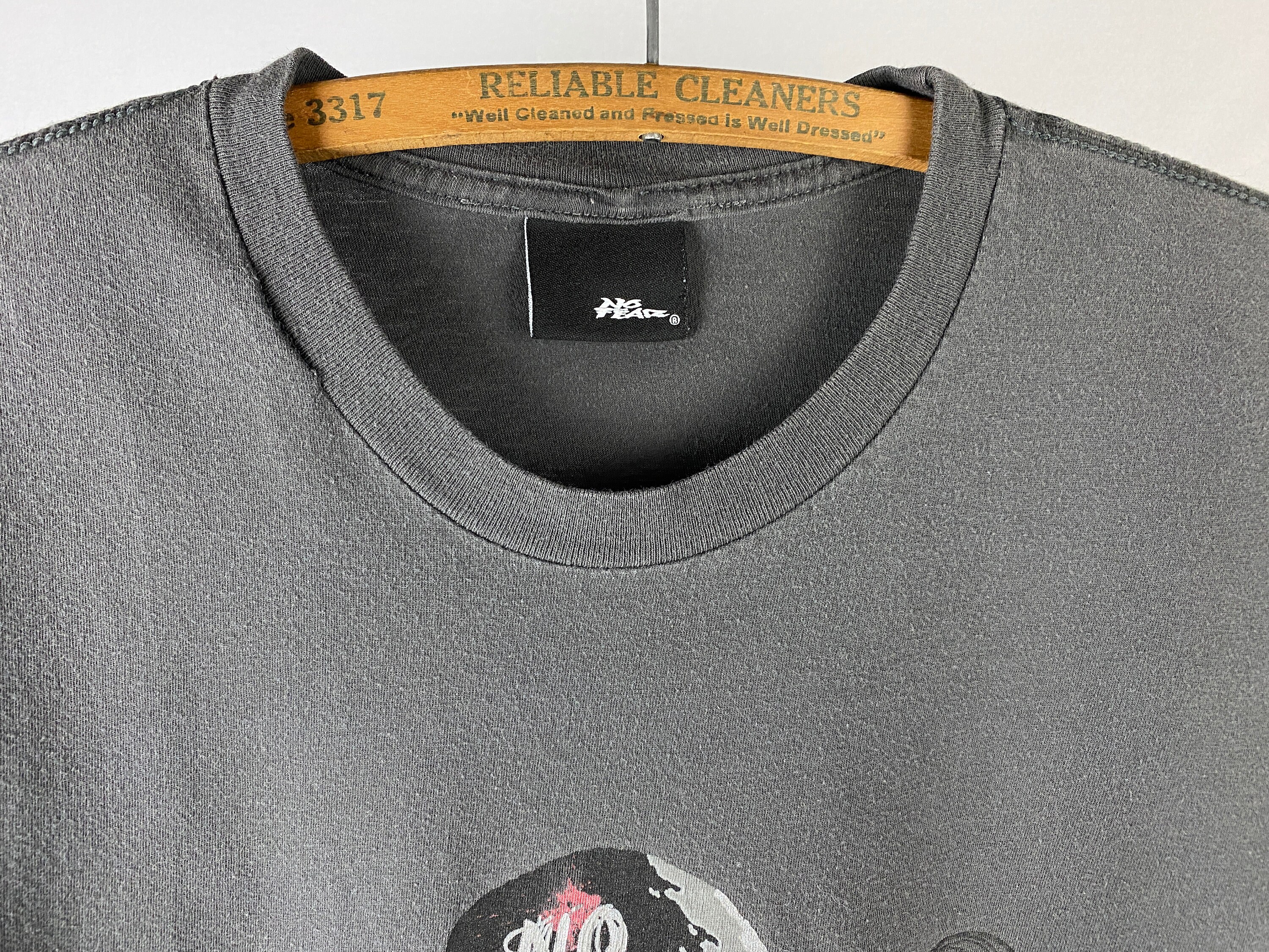 90年代/Y2K NO FEAR スカル Tシャツ - ヴィンテージ グラフィック T 