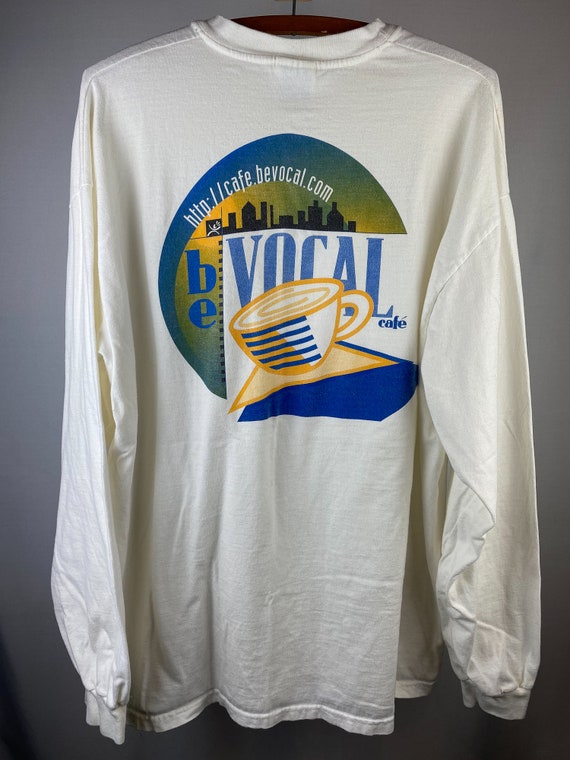 Vintage Y2K 100% Cotton Graphic T-Shirt | BeVocal… - image 1