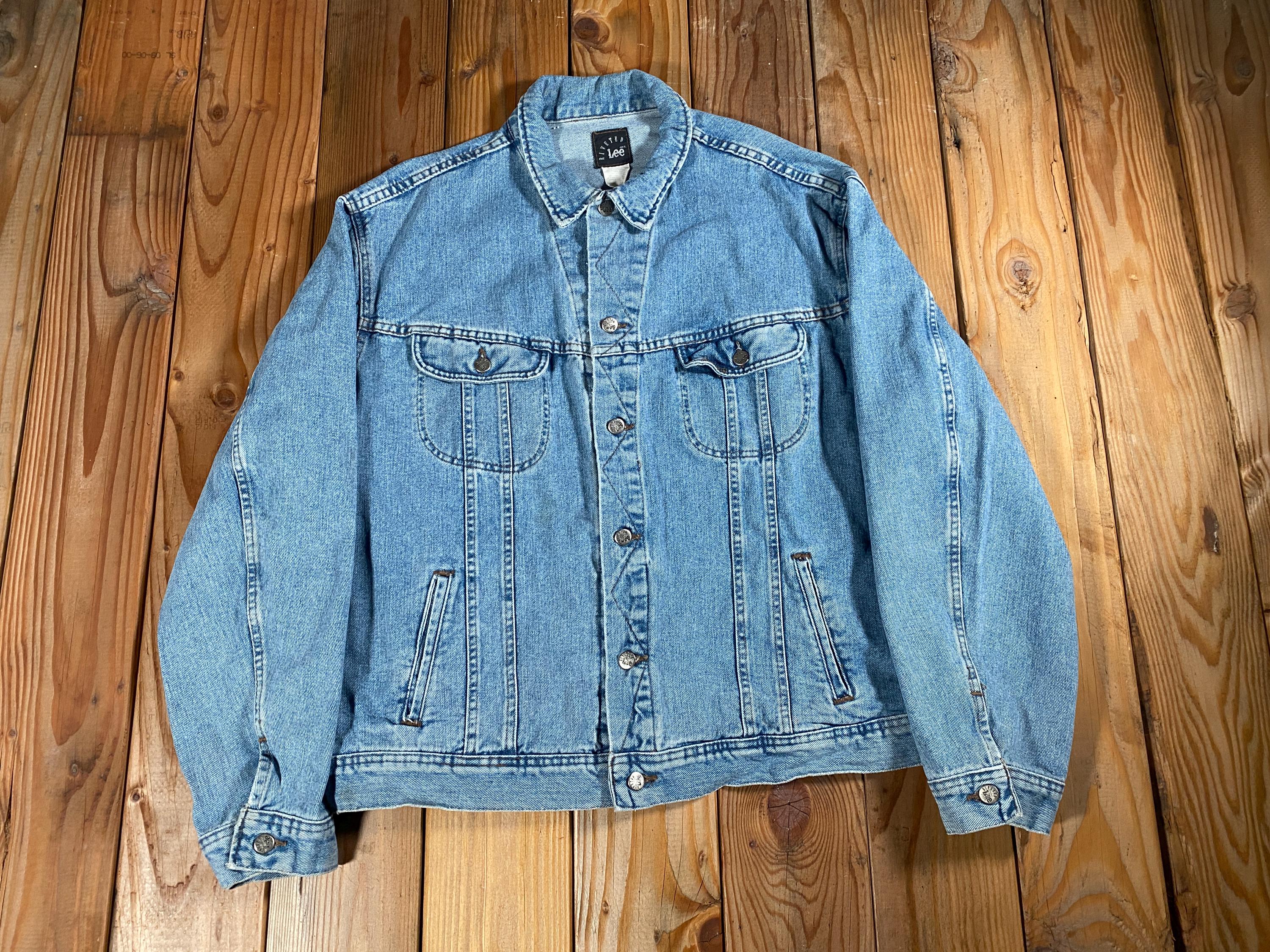 90s Lee Denim Jacket - Etsy