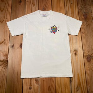 Vintage 90-tals NHRA Dennis Taylor Way cool rolig bil dragracing t-shirt, Hanes Beefy-T herrstorlek S bild 2