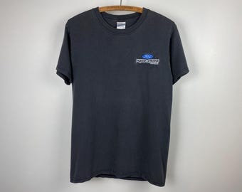 90s Ford Power Stroke Diesel Embroidered Tee - S -  Vintage Graphic T-Shirt - Racing Motorsports