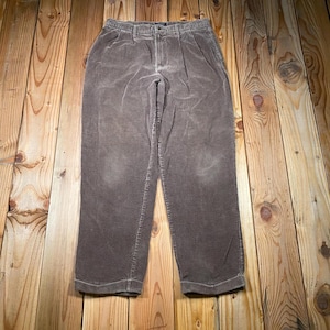 Pantalon ample en velours côtelé Dockers x Levis Wide Wale vintage des années 90 / esthétique de skate indie gorpcore terreuse / 36 x 32